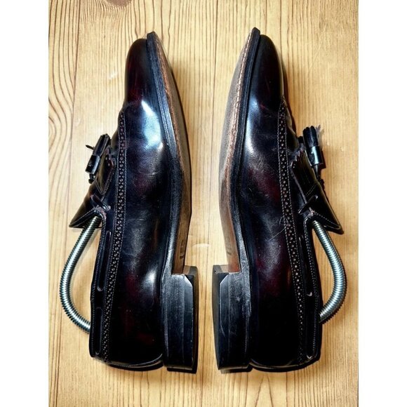 Johnston Murphy Aristocraft Kiltie Tassel Wingtip Loafers Shoes Mens 9.5 main image 9